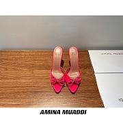 Amina Muaddi Pink Begum Sling Heels - 3