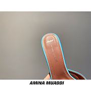 Amina Muaddi Blue Begum Sling Heels - 3