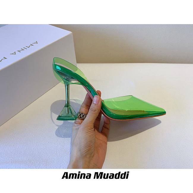 AMINA MUADDI Holli Glass heels - 1