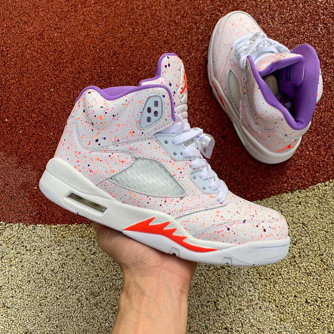 Air Jordan 5 Retro Easter (2020) (GS) CT1605-100 - 1