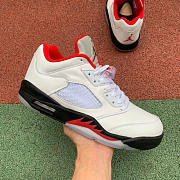 Air Jordan 5 Retro Low Golf Fire Red (Silver Tongue) CU4523-100 - 1