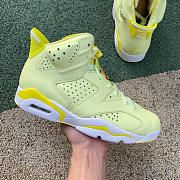 Air Jordan 6 Retro Dynamic Yellow Floral (GS) 543390-800 - 1