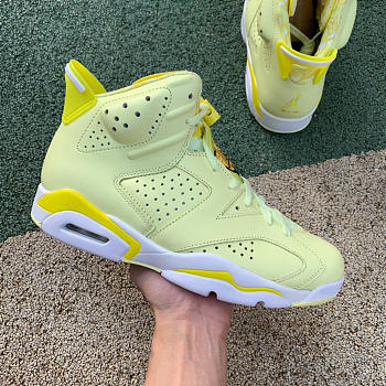 Air Jordan 6 Retro Dynamic Yellow Floral (GS) 543390-800