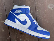 Air Jordan 1 Mid Kentucky Blue (W) BQ6472-104 - 6