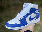 Air Jordan 1 Mid Kentucky Blue (W) BQ6472-104 - 4