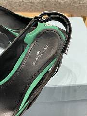 LV ARCHLIGHT SLINGBACK PUMP GREEN - 6