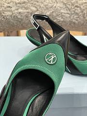 LV ARCHLIGHT SLINGBACK PUMP GREEN - 4