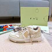 OFF-WHITE OOO Low Out Of Office White Beige - 5