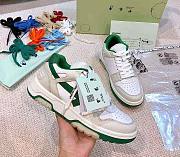 OFF-WHITE OOO Low Out Of Office White Green OMIA189R21LEA0010155 - 1