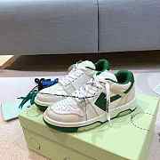 OFF-WHITE OOO Low Out Of Office White Green OMIA189R21LEA0010155 - 5