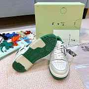 OFF-WHITE OOO Low Out Of Office White Green OMIA189R21LEA0010155 - 3