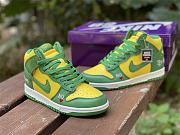 Nike SB Dunk High Supreme By Any Means Brazil DN3741-700 - 4