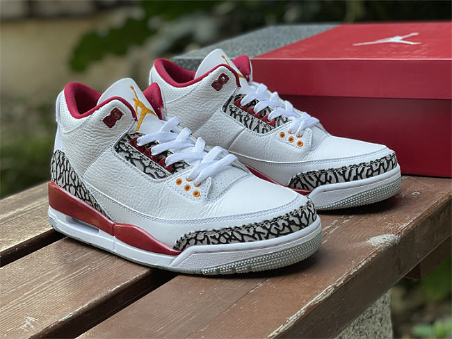 Air Jordan 3 Retro Cardinal Red CT8532-126 - 1