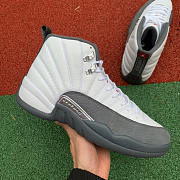 Air Jordan 12 Retro White Dark Grey 130690-160 - 1