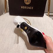 Versace Safety Pin Pumps White - 3