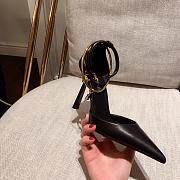 Versace Safety Pin Pumps Black - 6