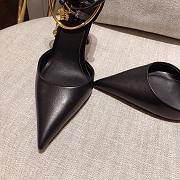 Versace Safety Pin Pumps Black - 3