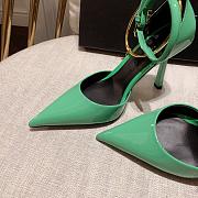 Versace Safety Pin Pumps Mint - 5