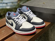 Air Jordan 1 Low Obsidian Ember Glow 553558-481 - 1