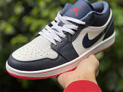 Air Jordan 1 Low Obsidian Ember Glow 553558-481 - 6