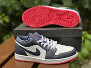 Air Jordan 1 Low Obsidian Ember Glow 553558-481 - 5