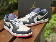 Air Jordan 1 Low Obsidian Ember Glow 553558-481 - 4