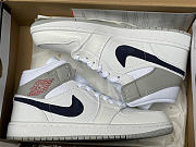 Air Jordan 1 Mid Paris White DR8038-100 - 2