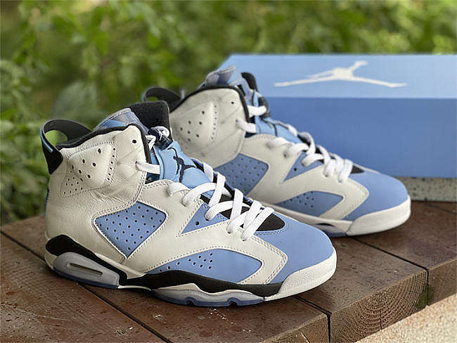 Air Jordan 6 Retro UNC White CT8529-410 - 1