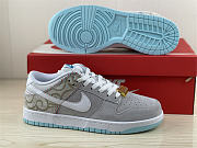 Nike Dunk Low Barbershop Grey DH7614-500 - 2