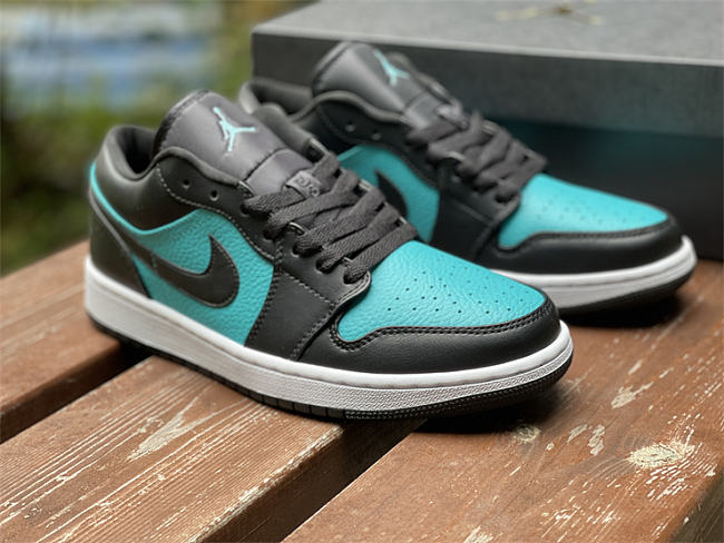 Air Jordan 1 Low LT Blue Black Green 553558-026 - 1