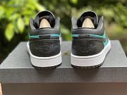 Air Jordan 1 Low LT Blue Black Green 553558-026 - 6