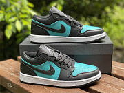 Air Jordan 1 Low LT Blue Black Green 553558-026 - 3