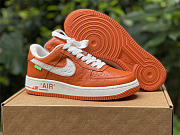 Louis Vuitton x Nike Air Force 1 Orange - 2