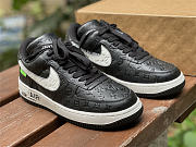 Louis Vuitton x Nike Air Force 1 Black - 1