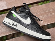 Louis Vuitton x Nike Air Force 1 Black - 6