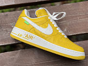 Louis Vuitton x Nike Air Force 1 Yellow - 4