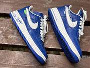 Louis Vuitton x Nike Air Force 1 Marine Blue - 5