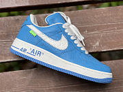 Louis Vuitton x Nike Air Force 1 Sky Blue - 4