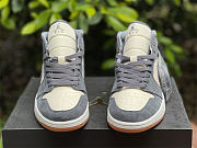 Air Jordan 1 Mid SE Coconut Milk Particle Grey DN4281-100 - 5