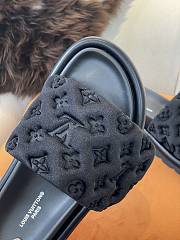 Louis Vuitton Pool Pillow Black Comfort Mules - 4