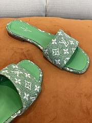 Louis Vuitton Slides in Green - 4