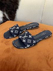 Louis Vuitton Slides in Navy Blue - 2