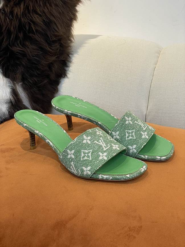 Louis Vuitton Mules in Green 0002 - 1