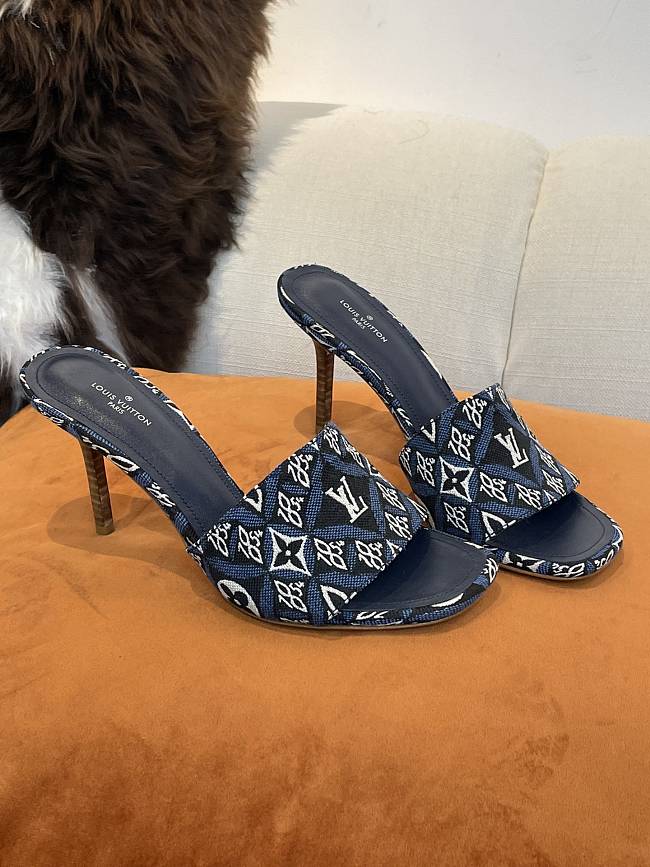 Louis Vuitton Mules in Navy Blue 0003 - 1