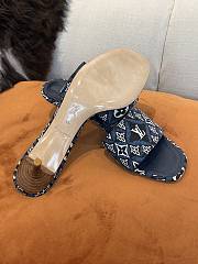 Louis Vuitton Mules in Navy Blue 0003 - 3