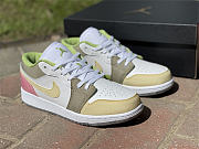 Air Jordan 1 Low Pastel Grind Vivid Green (GS) DJ0341-100 - 1