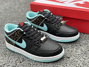 Nike Dunk Low SE Barber Shop Black DH7614-001 - 1