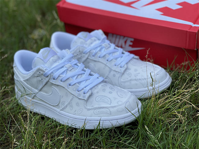 Nike Dunk Low White Paisley (W) DJ9955-100 - 1