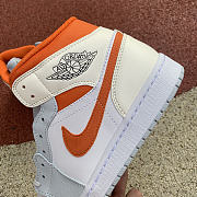 Air Jordan 1 Mid Starfish Pure Platinum CW7591-100 - 4