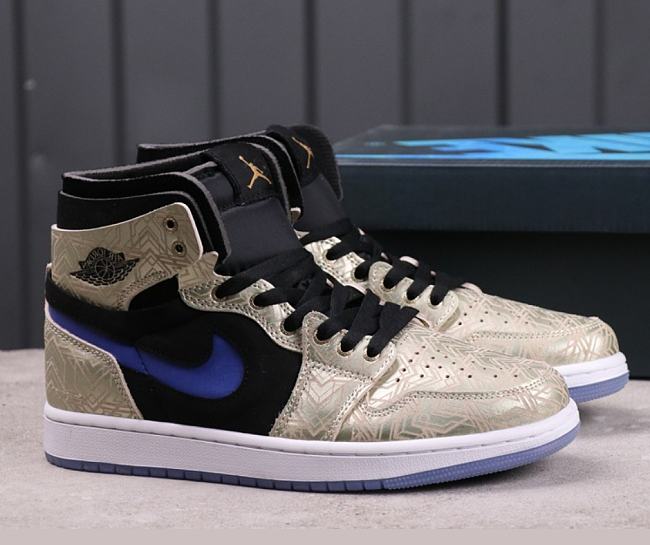 Air Jordan 1 High Zoom Air CMFT Gold Laser DQ0659-700 - 1